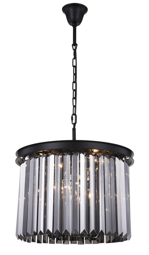 Elegant Lighting Sydney 6 Light Pendant Model: 1238D20MB/RC