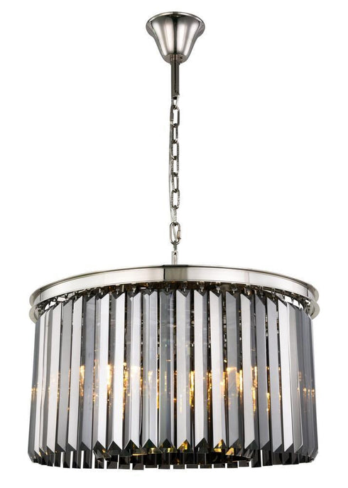 Elegant Lighting Sydney 8 Light Chandelier Model: 1238D26MB/RC