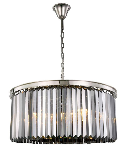 Elegant Lighting Sydney 8 Light Chandelier Model: 1238D31MB/RC