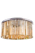 Elegant Lighting Sydney 8 Light Flush Mount Model: 1208F31MB/RC