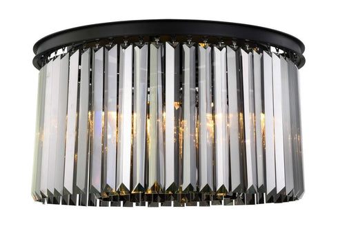 Elegant Lighting Sydney 8 Light Flush Mount Model: 1238F26MB/RC