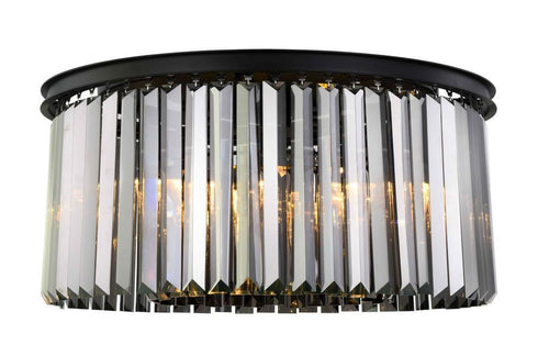 Elegant Lighting Sydney 8 Light Flush Mount Model: 1238F31MB/RC