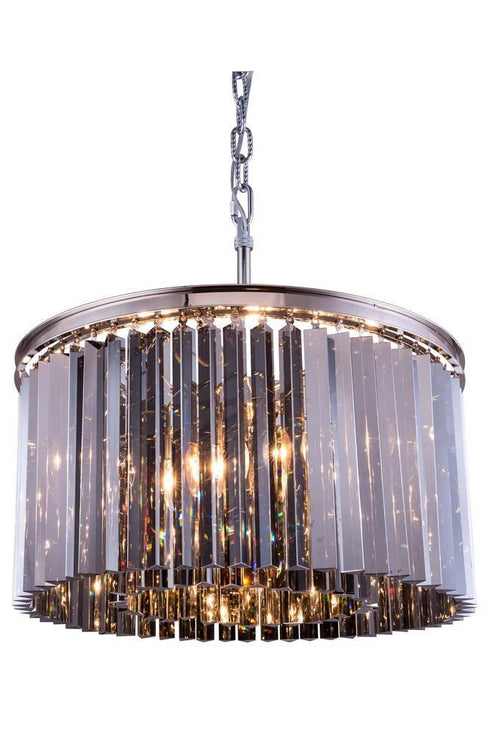 Elegant Lighting Sydney 8 Light Pendant Model: 1208D26MB/RC