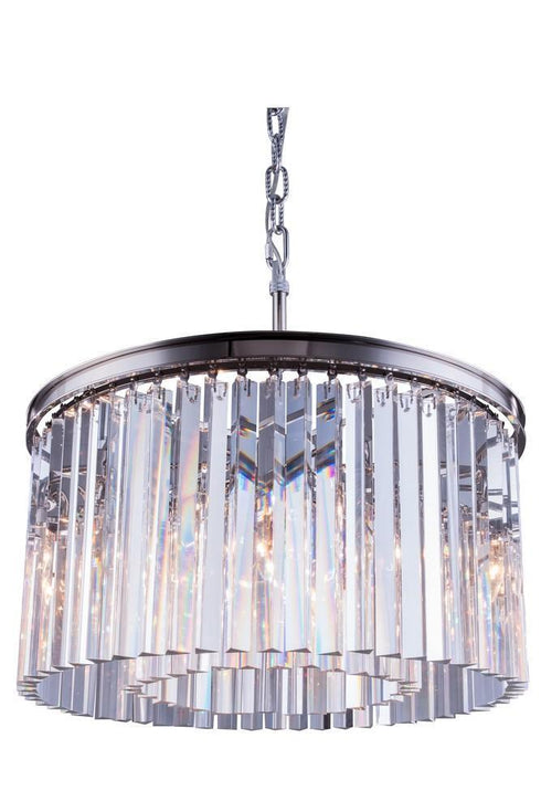 Elegant Lighting Sydney 8 Light Pendant Model: 1208D26MB/RC