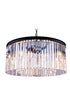 Elegant Lighting Sydney 8 Light Pendant Model: 1208D31MB/RC