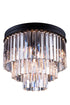 Elegant Lighting Sydney 9 Light Flush Mount Model: 1201F20MB/RC