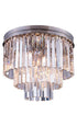 Elegant Lighting Sydney 9 Light Flush Mount Model: 1201F20MB/RC