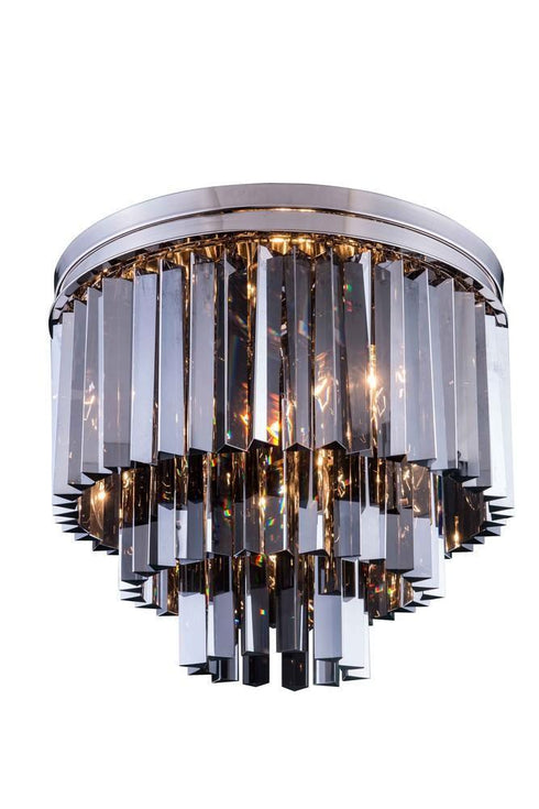 Elegant Lighting Sydney 9 Light Flush Mount Model: 1201F20MB/RC