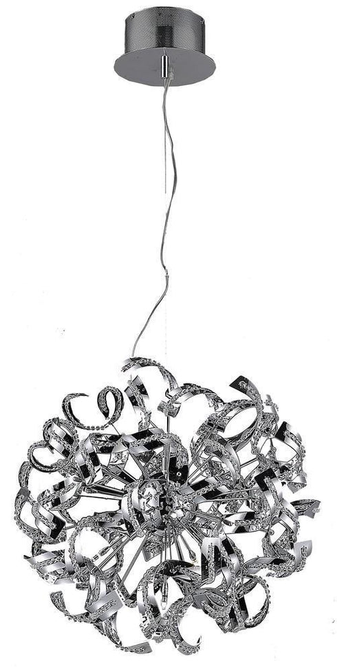 Elegant Lighting Tiffany 9 Light Pendant Model: V2068D19C/EC