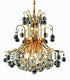 Elegant Lighting Toureg 11 Light Pendant Model: V8001D19C/SS