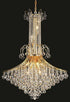 Elegant Lighting Toureg 20 Light Chandelier Model: V8006G35C/SS