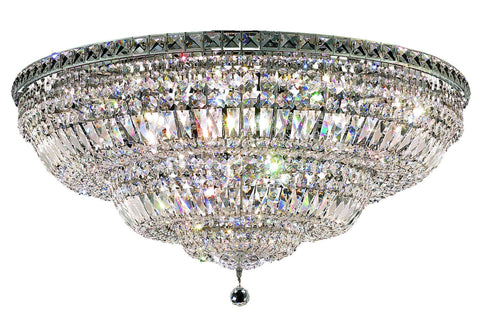 Elegant Lighting Tranquil 21 Light Flush Mount Model: V2528F36C/RC