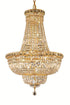 Elegant Lighting Tranquil 4 Light Chandelier Model: V2528D22G/RC