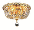 Elegant Lighting Tranquil 4 Light Flush Mount Model: V2528F10G/RC
