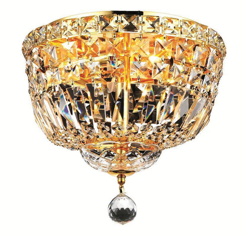 Elegant Lighting Tranquil 4 Light Flush Mount Model: V2528F12C/RC