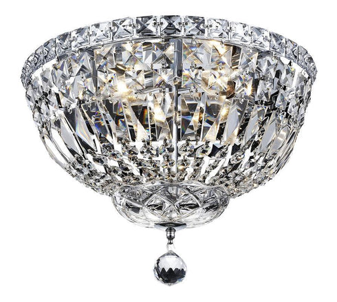 Elegant Lighting Tranquil 4 Light Flush Mount Model: V2528F14C/RC