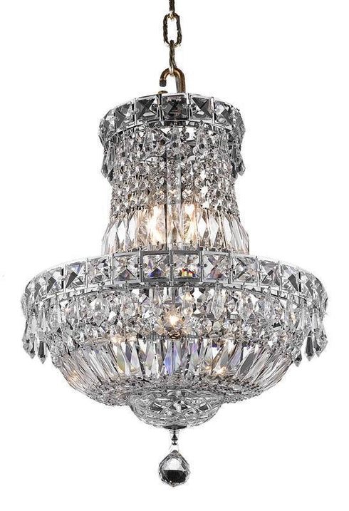 Elegant Lighting Tranquil 6 Light Pendant Model: V2528D14C/RC
