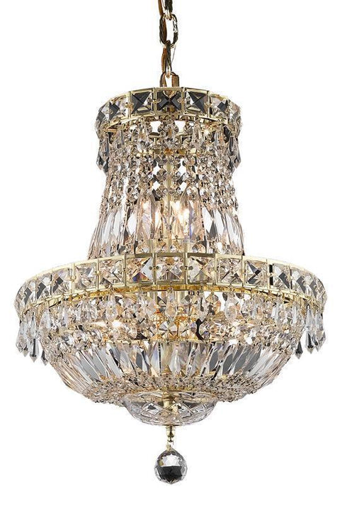 Elegant Lighting Tranquil 6 Light Pendant Model: V2528D14C/RC