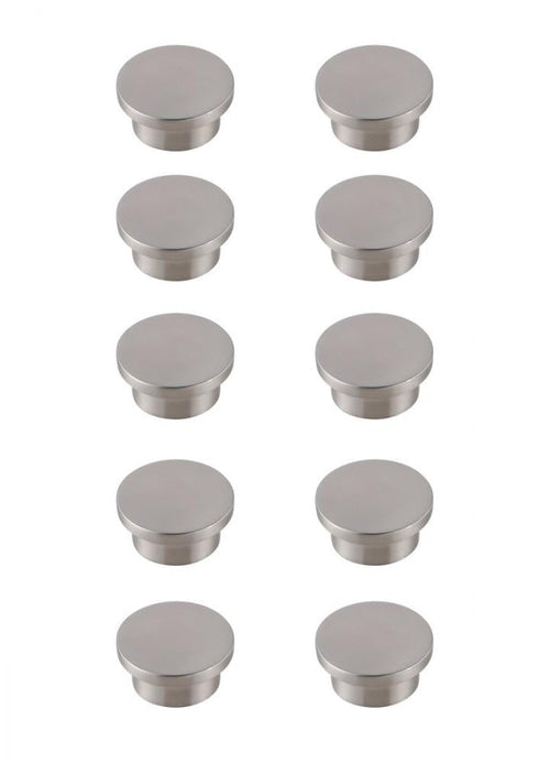 Elegant Decor Trovon 1.6 Inch Diameter Matte Black Oversize Model: KB2009-MB-10PK