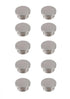 Elegant Decor Trovon 1.6 Inch Diameter Matte Black Oversize Model: KB2009-MB-10PK