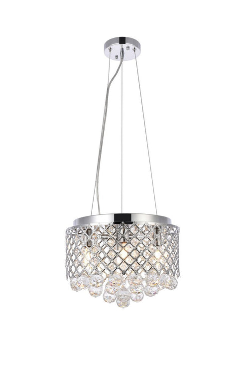 Living District Tully 4 Light Pendant Model: LD520D10BK