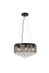 Living District Tully 4 Light Pendant Model: LD520D10BK