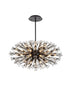 Elegant Lighting Vera 38 Light Pendant Model: 2500D42BK