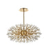 Elegant Lighting Vera 38 Light Pendant Model: 2500D42BK