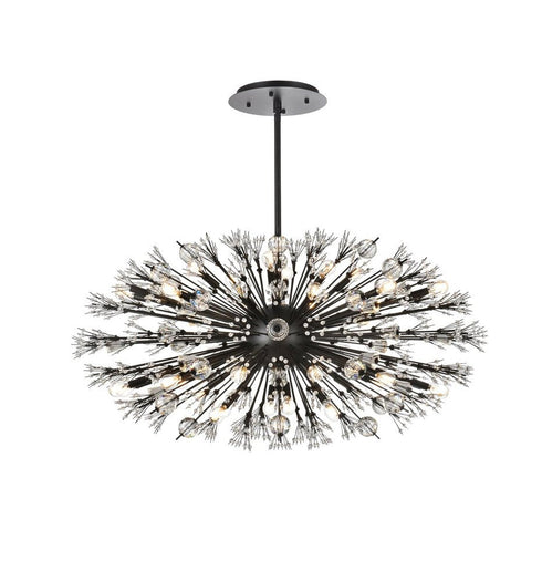 Elegant Lighting Vera 38 Light Pendant Model: 2500D48SG