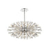 Elegant Lighting Vera 38 Light Pendant Model: 2500D48SG