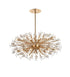 Elegant Lighting Vera 38 Light Pendant Model: 2500D48SG