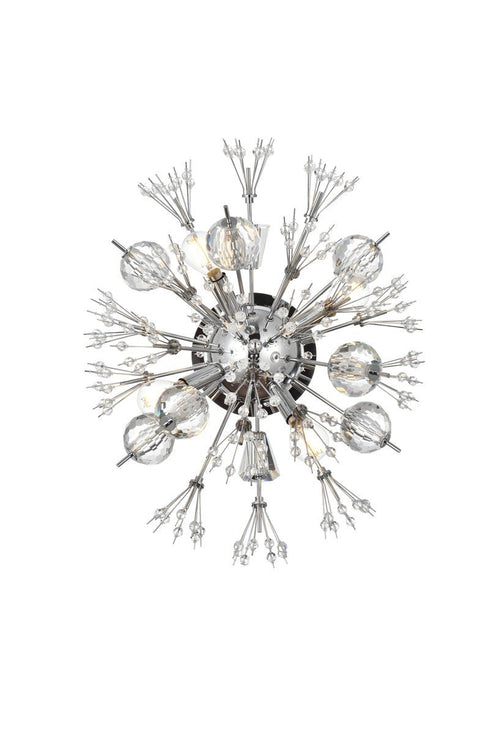 Elegant Lighting Vera 4 Light Sconce Model: 2500W19SG