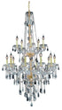 Elegant Lighting Verona 15 Light Chandelier Model: 7915G33C/RC