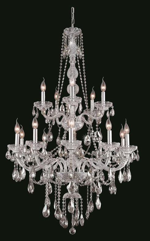 Elegant Lighting Verona 15 Light Chandelier Model: 7915G33C/RC