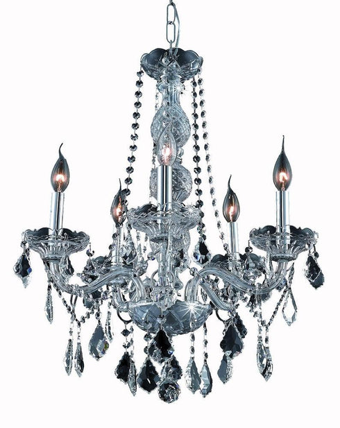 Elegant Lighting Verona 5 Light Chandelier Model: V7855D21C/RC