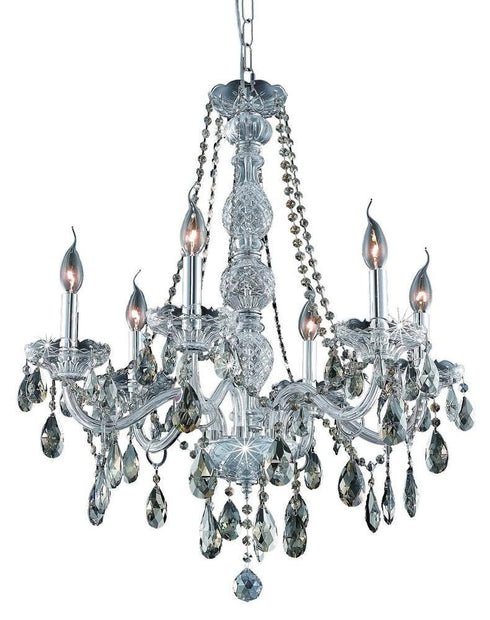 Elegant Lighting Verona 6 Light Chandelier Model: 7956D24G/RC