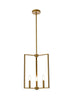 Living District Vino 3 Light Pendant Model: LD7071D14BK