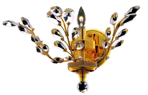 Elegant Lighting Wiley 1 Light Sconce Model: V2011W16DB/RC