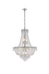Elegant Lighting Wiley 12 Light Chandelier Model: V1900D24C/RC