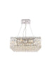 Elegant Lighting 12 Light Maxime 12 Light Chrome Chandelier Clear Royal Model: V2032D20C/RC