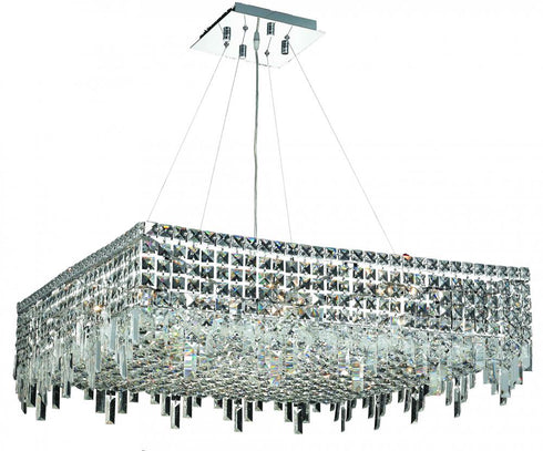 Elegant Lighting Wiley 12 Light Chandelier Model: V2033D32C/RC