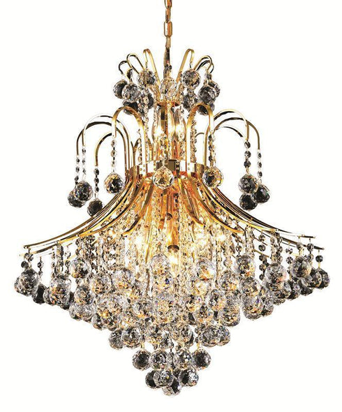 Elegant Lighting Wiley 15 Light Chandelier Model: V8003D25C/RC