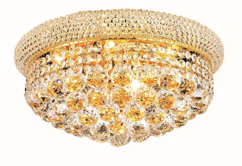 Elegant Lighting Wiley 3 Light Flush Mount Model: V1800F10C/EC