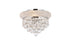 Elegant Lighting Wiley 3 Light Flush Mount Model: V1800F10C/EC