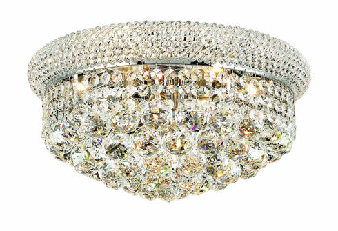Elegant Lighting Wiley 3 Light Flush Mount Model: V1800F10C/EC