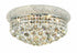 Elegant Lighting Wiley 3 Light Flush Mount Model: V1800F10C/EC