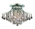 Elegant Lighting Wiley 3 Light Flush Mount Model: V8000F12C/EC