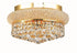 Elegant Lighting Wiley 4 Light Flush Mount Model: V1800F12C/RC