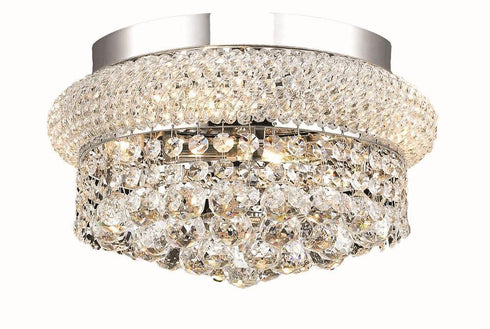 Elegant Lighting Wiley 4 Light Flush Mount Model: V1800F12C/RC