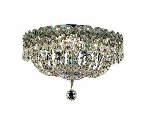 Elegant Lighting Wiley 4 Light Flush Mount Model: V1900F14C/RC
